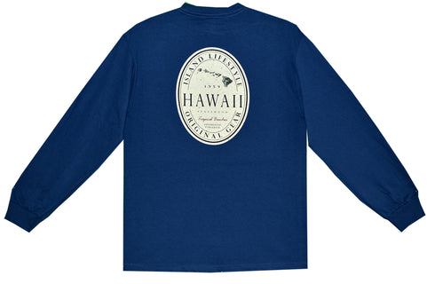 RJC Unisex Lifestyle Hawaii Island Long Sleeve Tee Shirt